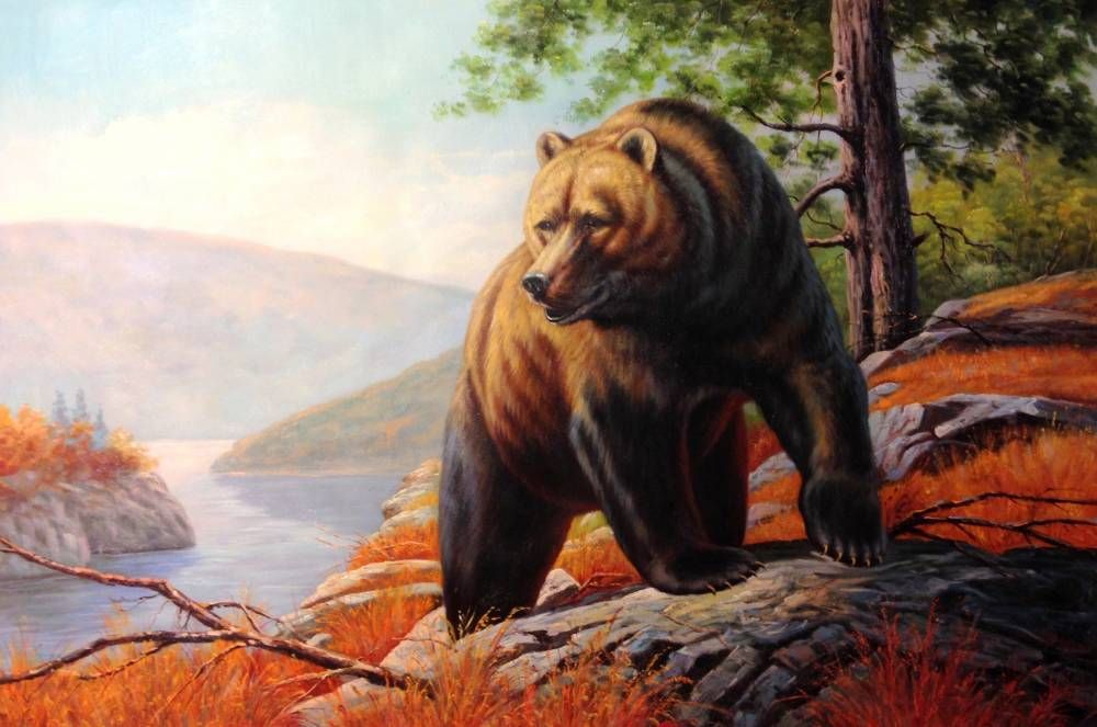 Медведи в истории зарубежной живописи, фото № 25