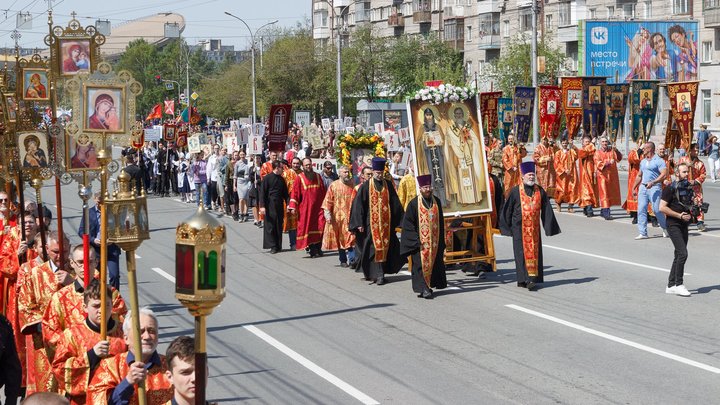 В Новосибирске 26 мая пройдёт крестный ход в честь Кирилла и Мефодия