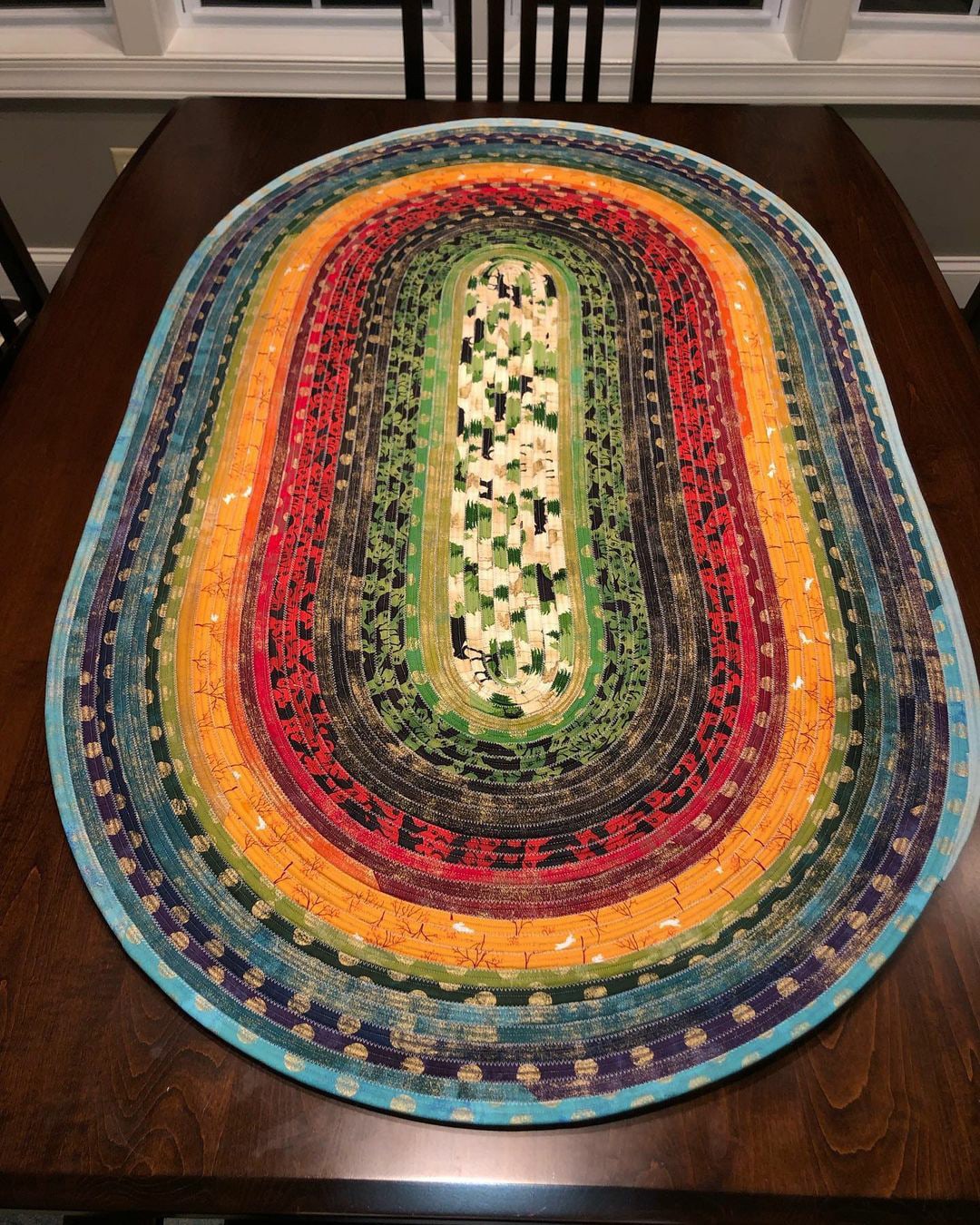 Коврик "jelly roll rug" для дома и дачи,мастер-класс,шитье