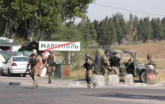 взрыв в Мариуполе
