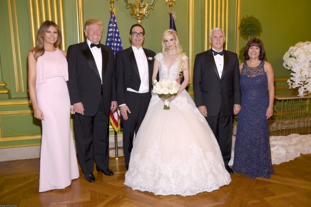 мелания трамп на свадьбе