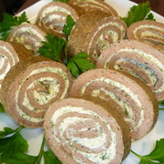 Печёночный рулет