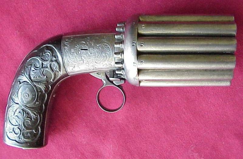 Забытые за давностью лет… Револьверы Франкотта оружие
