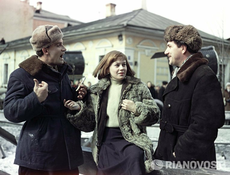 За кадром популярных советских фильмов За кадром популярных советских фильмов