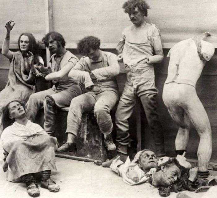 Стрёмные чёрно-белые фотографии