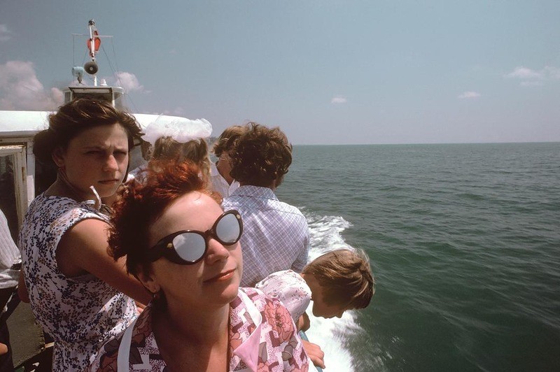 Морские прогулки. Сочи 1981 год, СССР, история, люди, фото