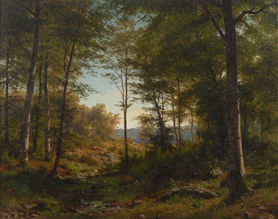 Художник Fritz Ebel (Фриц Эбель)