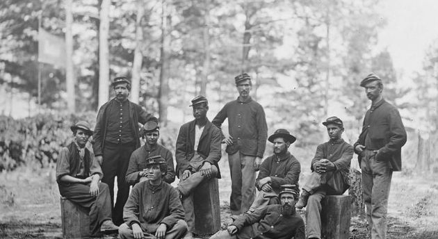 Союз инженеров в Петербурге, штат Вирджиния, в августе 1864 г.