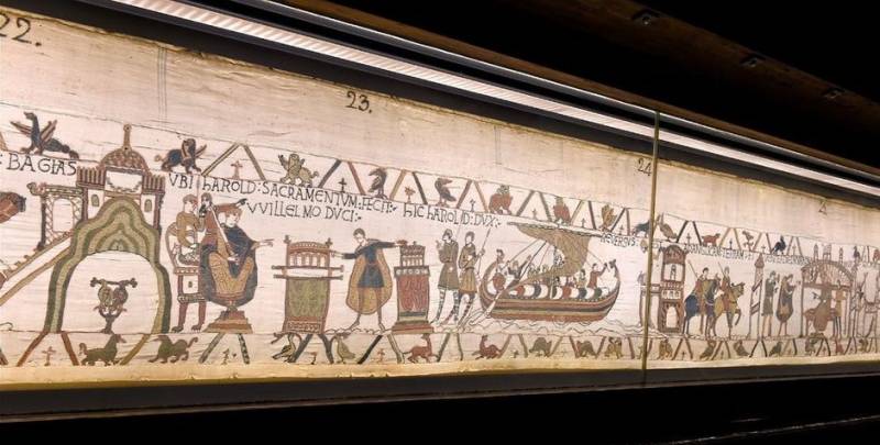 Загадки «Гобелена из Байё». «Разговор втроем»