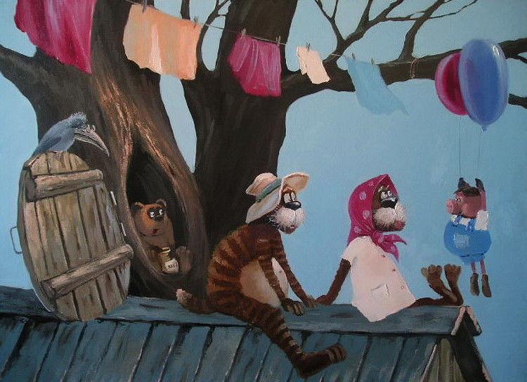 Добрая живопись художника-самоучки Андрея Репникова Добрая живопись художника-самоучки Андрея Репникова