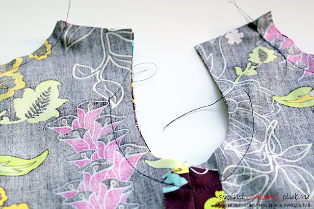 Пошив платья для дочки своими руками по инструкции с фото. Фото №18