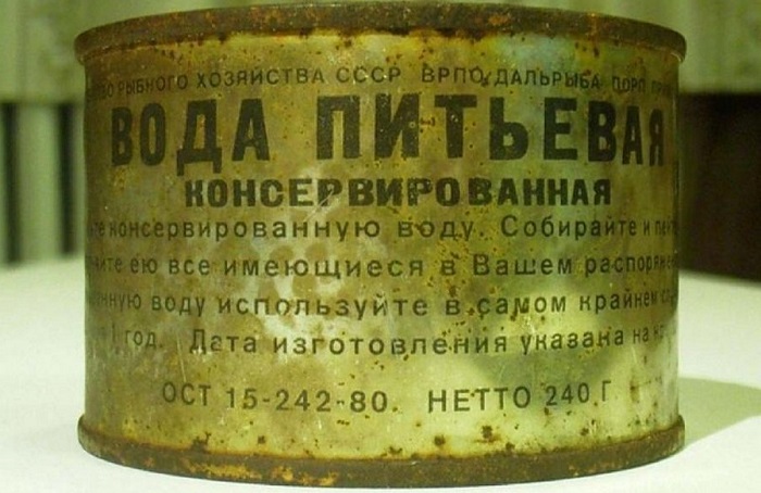 Вода и еще 5 странных консервов, которые были популярны в СССР