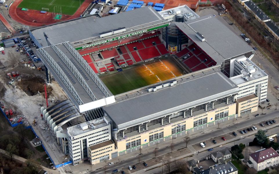 Фото стадиона Паркен в Копенгагене