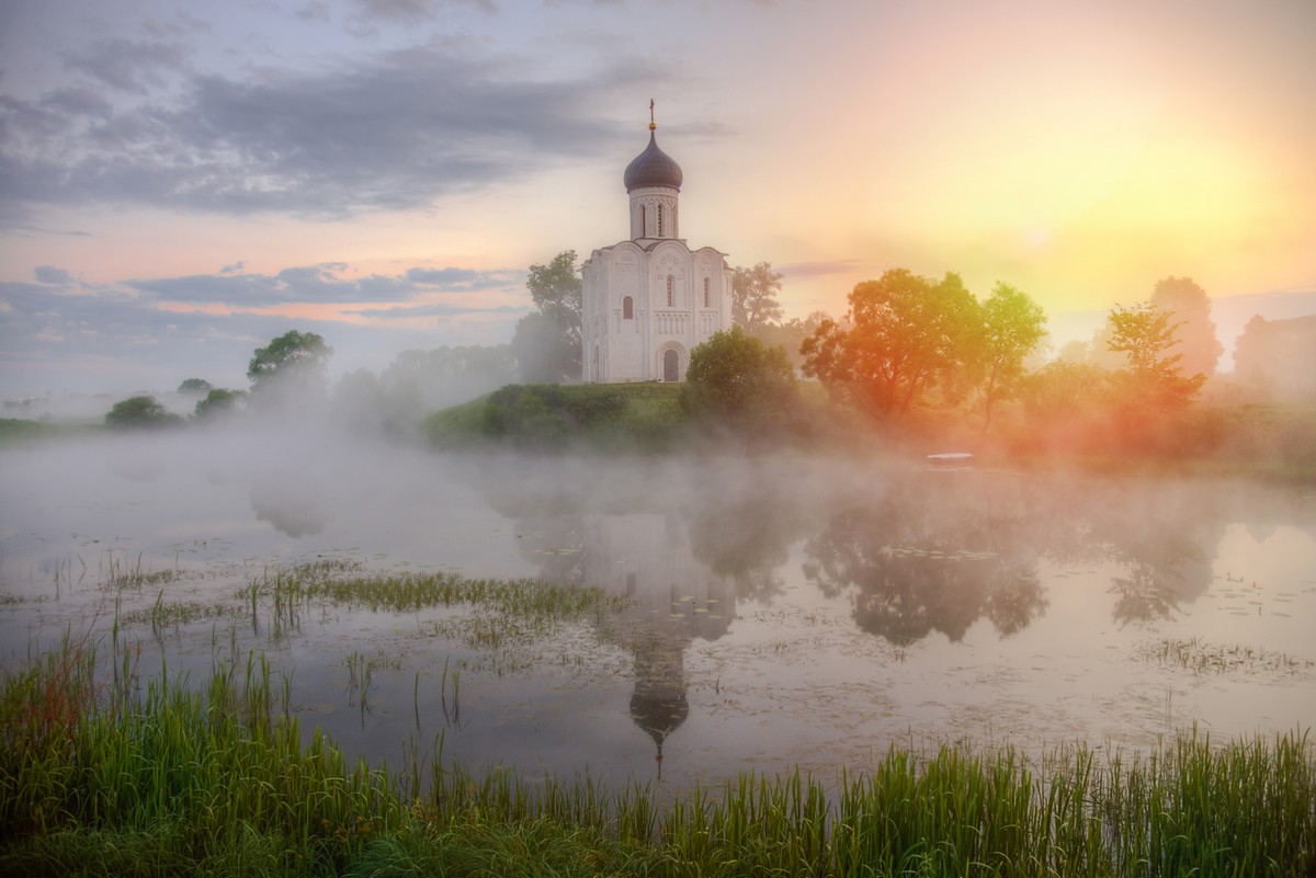 Картинки с храмом и природой