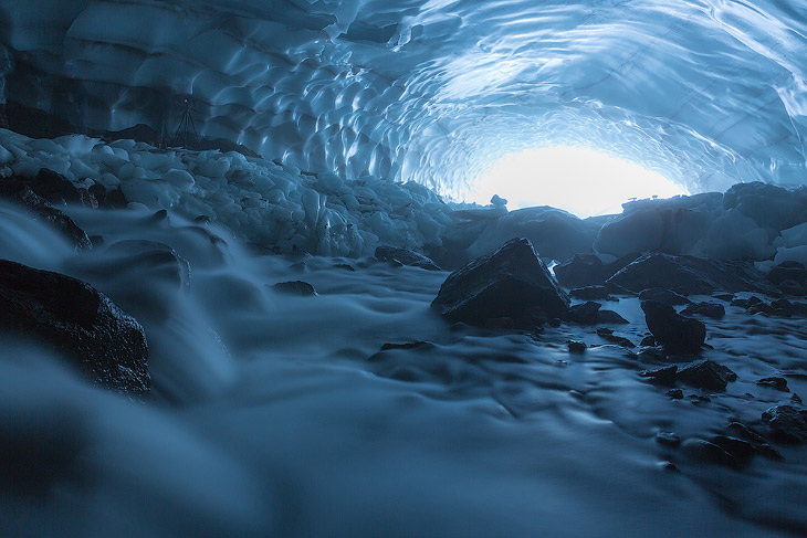 Ледяная пещера, Камчатка