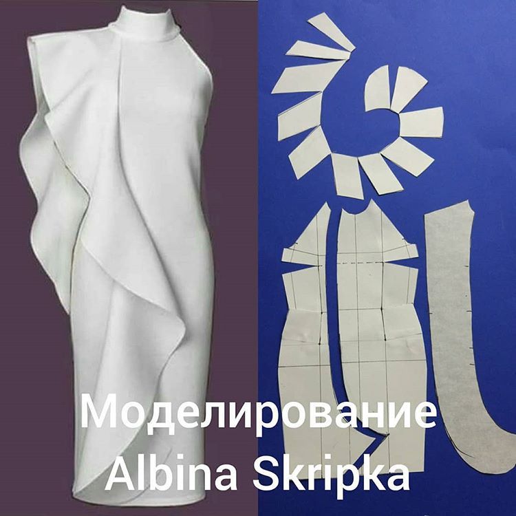 Платье с воланом или кофточка: моделирование одежда,переделки,своими руками