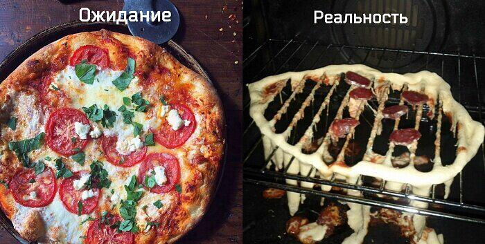 Пироги ожидание и реальность