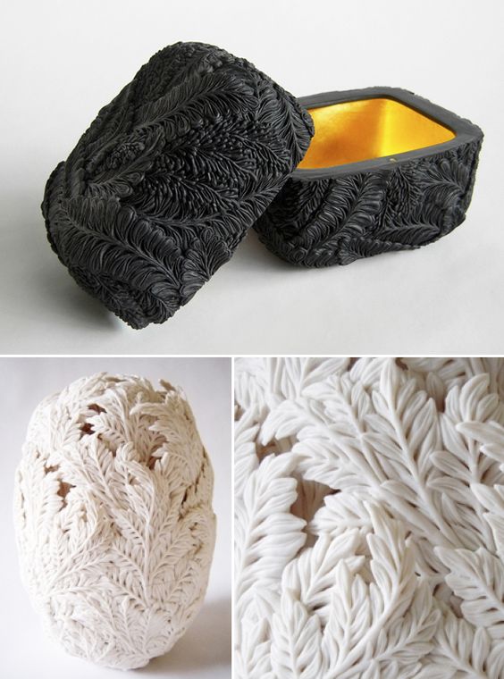 Artist Hitomi Hosono, ceramist. Sculptures, Vessels
