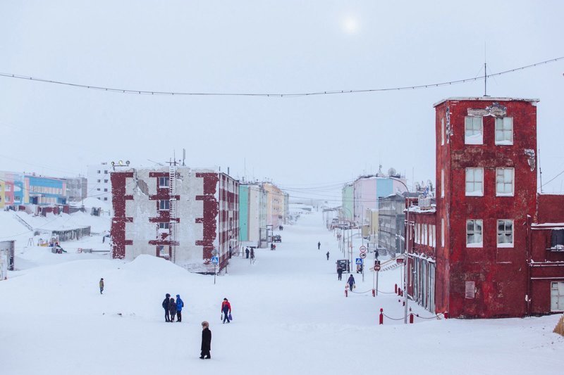 Город Тикси Фото