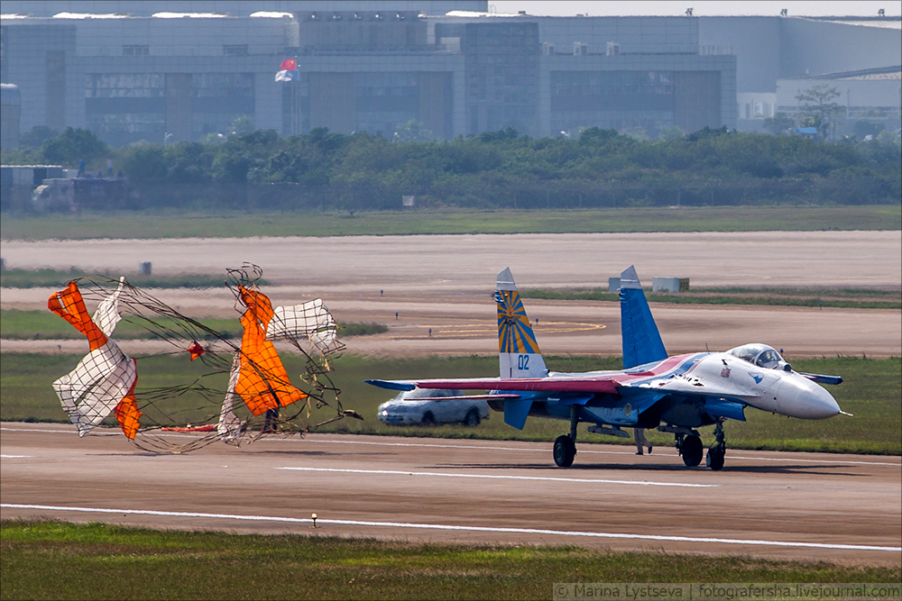 Русские витязи и Стрижи на China Airshow 2016