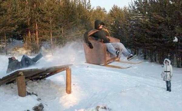 Русская зима: восторг западных соцсетей! 