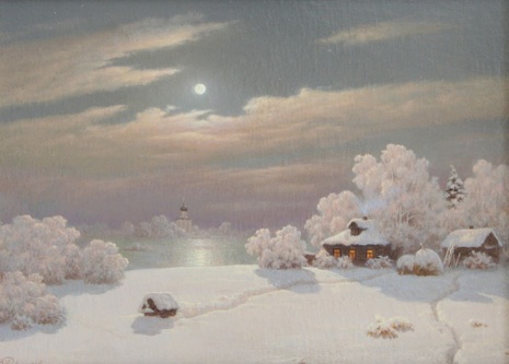 Художник Виктор Тормосов. Где стеною снега… Художник Виктор Тормосов. Где стеною снега…