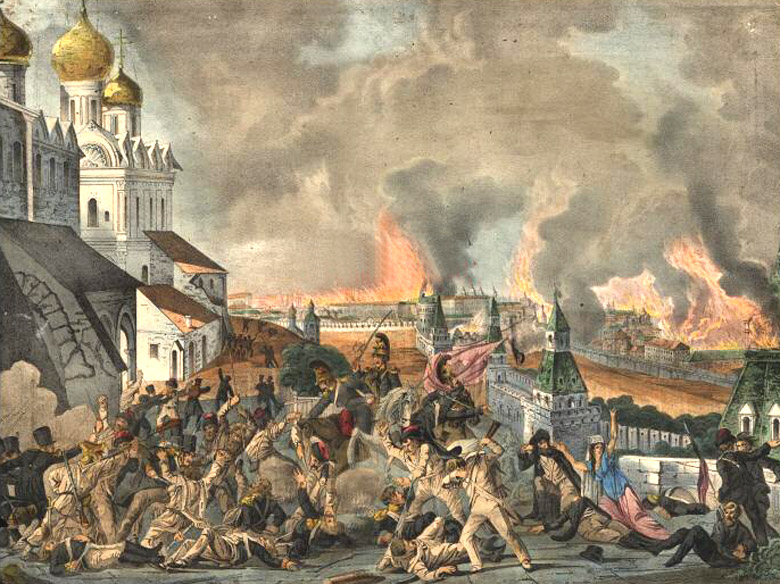 Пожар в москве 1812 года