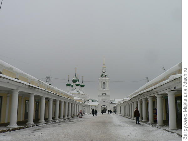 В Красных рядах зимой