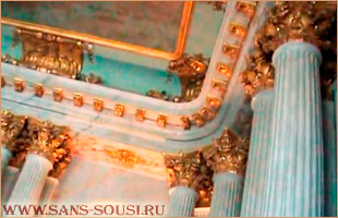 Карниз Вестибюля. Парк Сан-Суси. Потсдам, Германия / www.sans-souci.ru