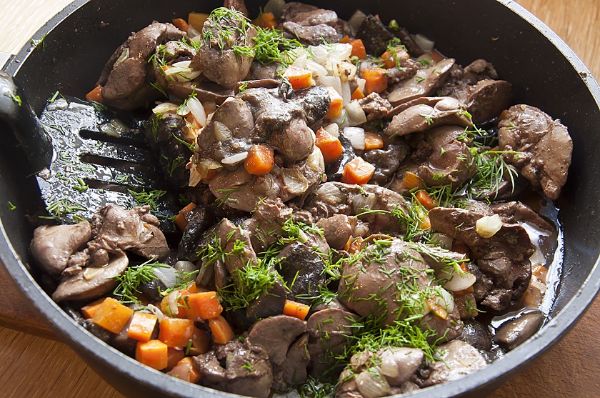 всё о пользе куриной печени