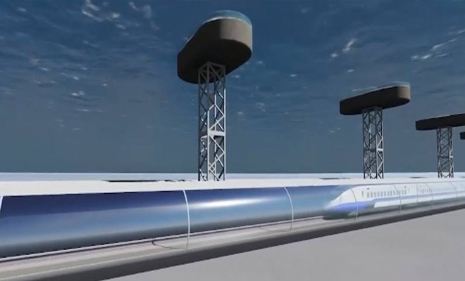 Подводный поезд из Дубая в Индию. Локомотивы хотят направить под океаном на скорости 1000 километров в час Культура