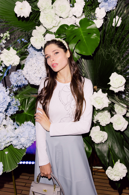 Виктория Лопырева, Полина Аскери, Яна Рудковская и другие на показе Анастасии Задориной Светская жизнь