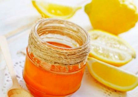 мёд с лимоном