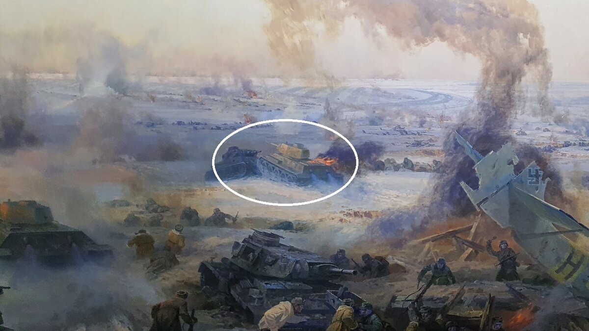 Подвиг Михаила Нечаева. Панорама "Сталинградская битва". Волгоград