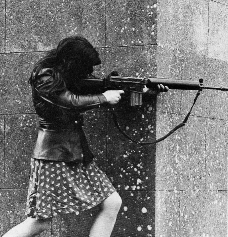 Девушка – боец Ирландской республиканской армии, 1970 СССР, авто, девушки, история, факты, юмор