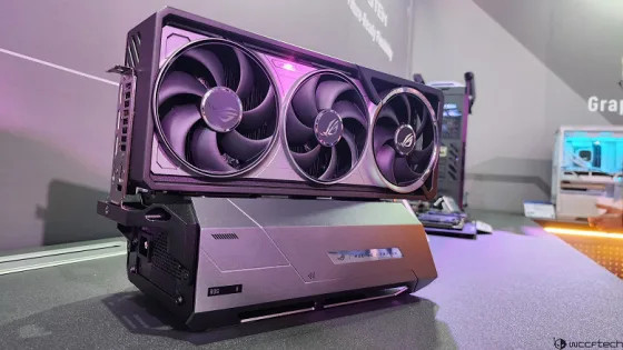 Наконец-то внешняя видеокарта с Thunderbolt 5. Asus представила док-станцию ROG XG Station 3