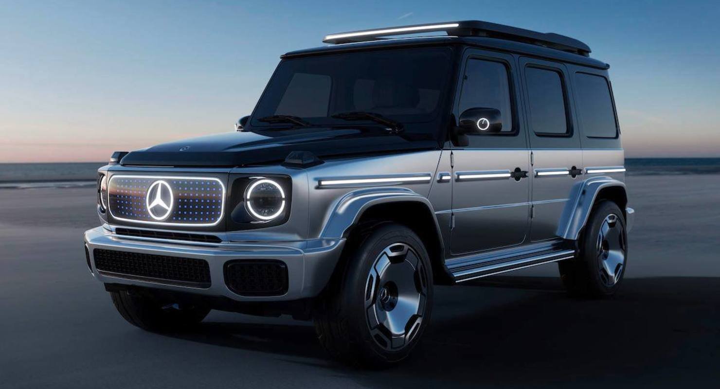 IAA 2021: знакомство с электрическим Mercedes EQG