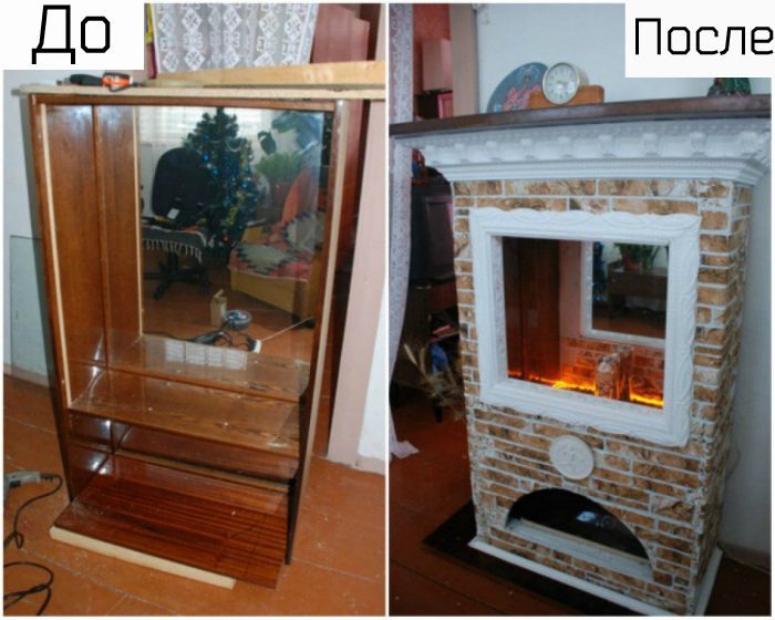 Интересные идеи переделки старой мебели