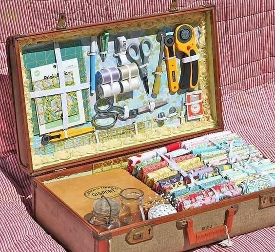 Винтажные коробки для хранения швейных инструментов: идеи для вдохновения Винтажные, коробки, хранения, швейных, инструментов   