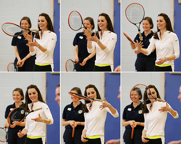 СМИ: Кейт Миддлтон берет уроки тенниса в частном лондонском клубе Монархи,Британские монархи