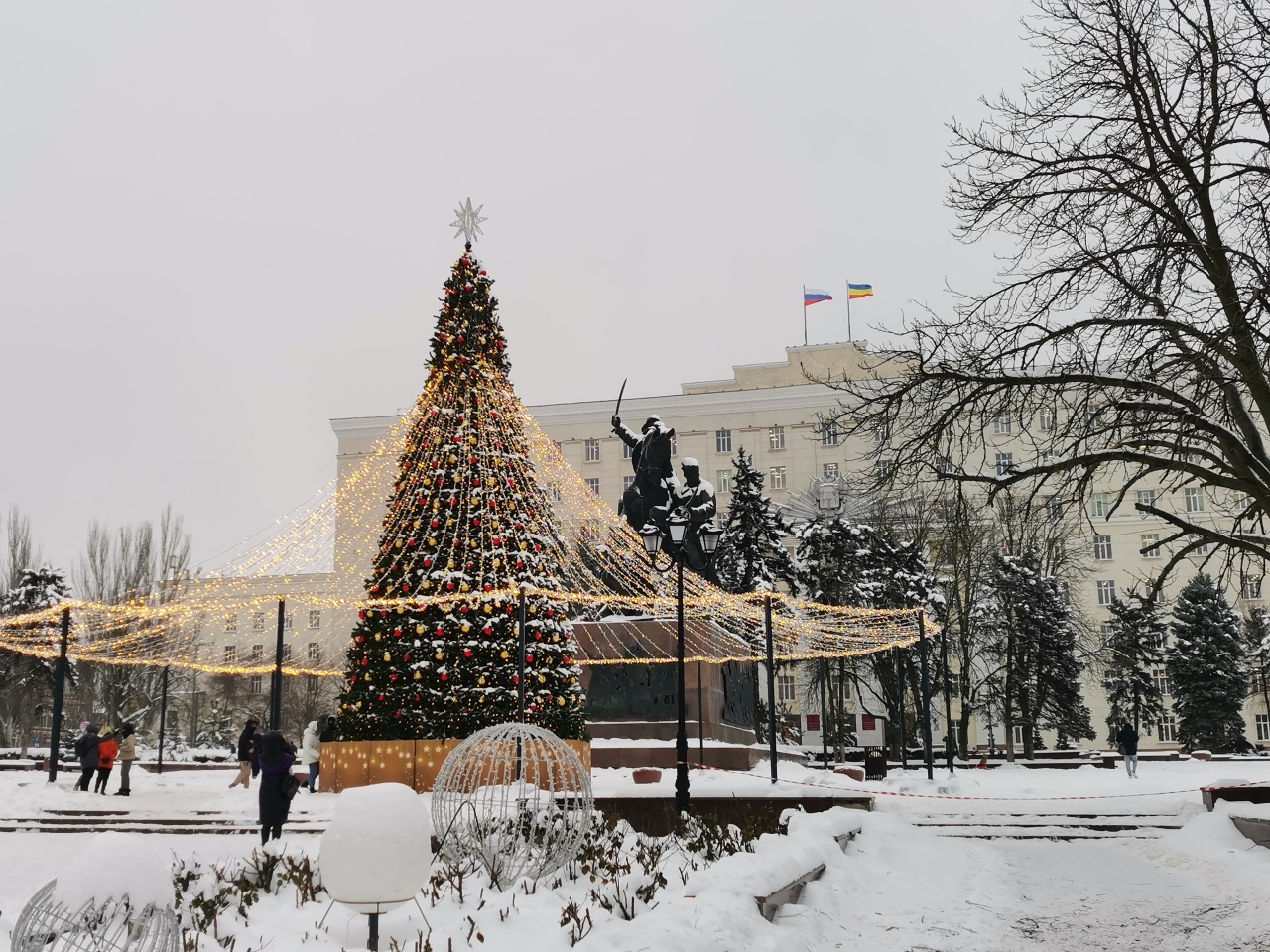 Новый год ростов на дону