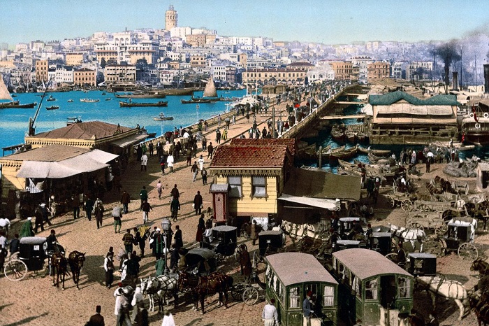 17 цветных открыток Константинополя в последние дни Османской империи