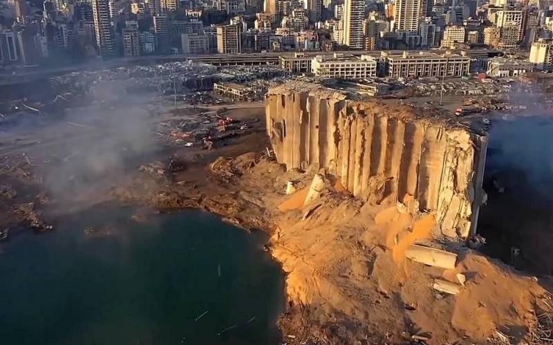 Опубликована драматическая раскадровка взрыва в порту Бейрута