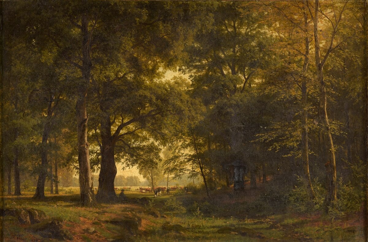 Художник Fritz Ebel (Фриц Эбель)