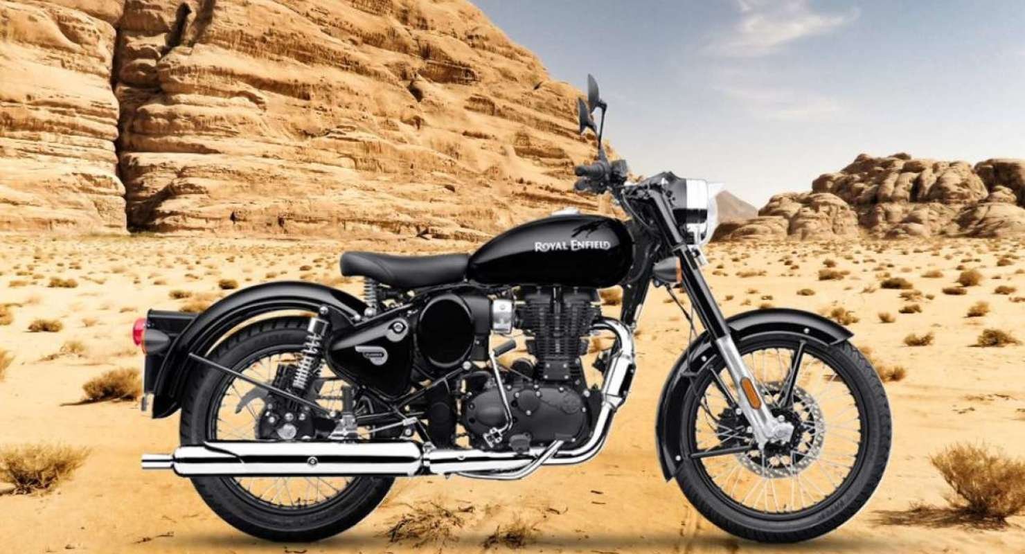 Royal Enfield вид спереди