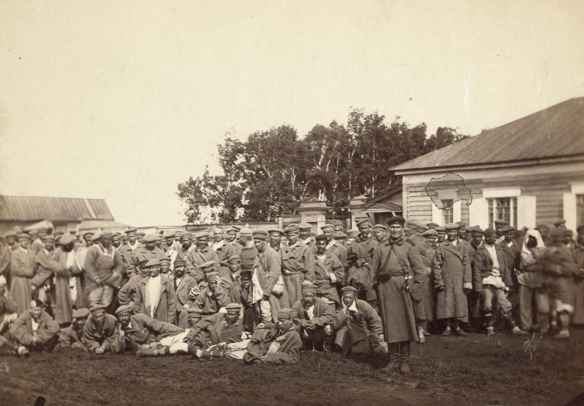 Фото из архивов США: каторжане  в дореволюционной Сибири дальние дали
