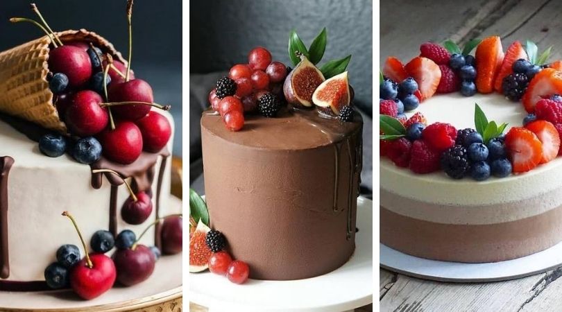 Украшение торта ягодами в домашних условиях с фото пошагово