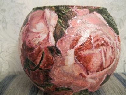 Декупаж на стекле Декупаж на стекле декупаж на стекле,своими руками