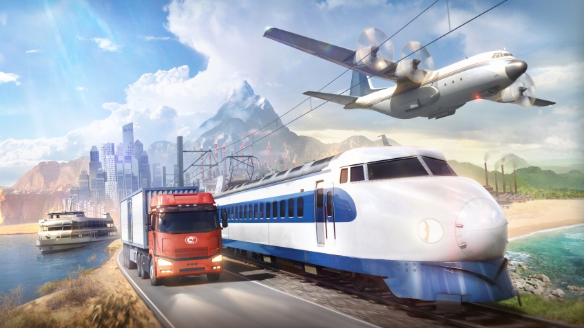 2 часа с Transport Fever 2 — игрой, где можно застроить железными дорогами все что угодно transport fever 2,Игры,симуляторы
