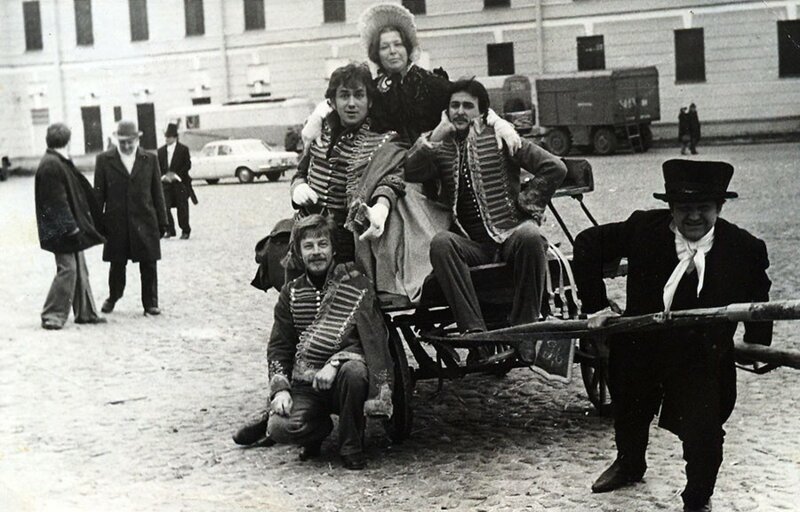 За кадром популярных советских фильмов За кадром популярных советских фильмов